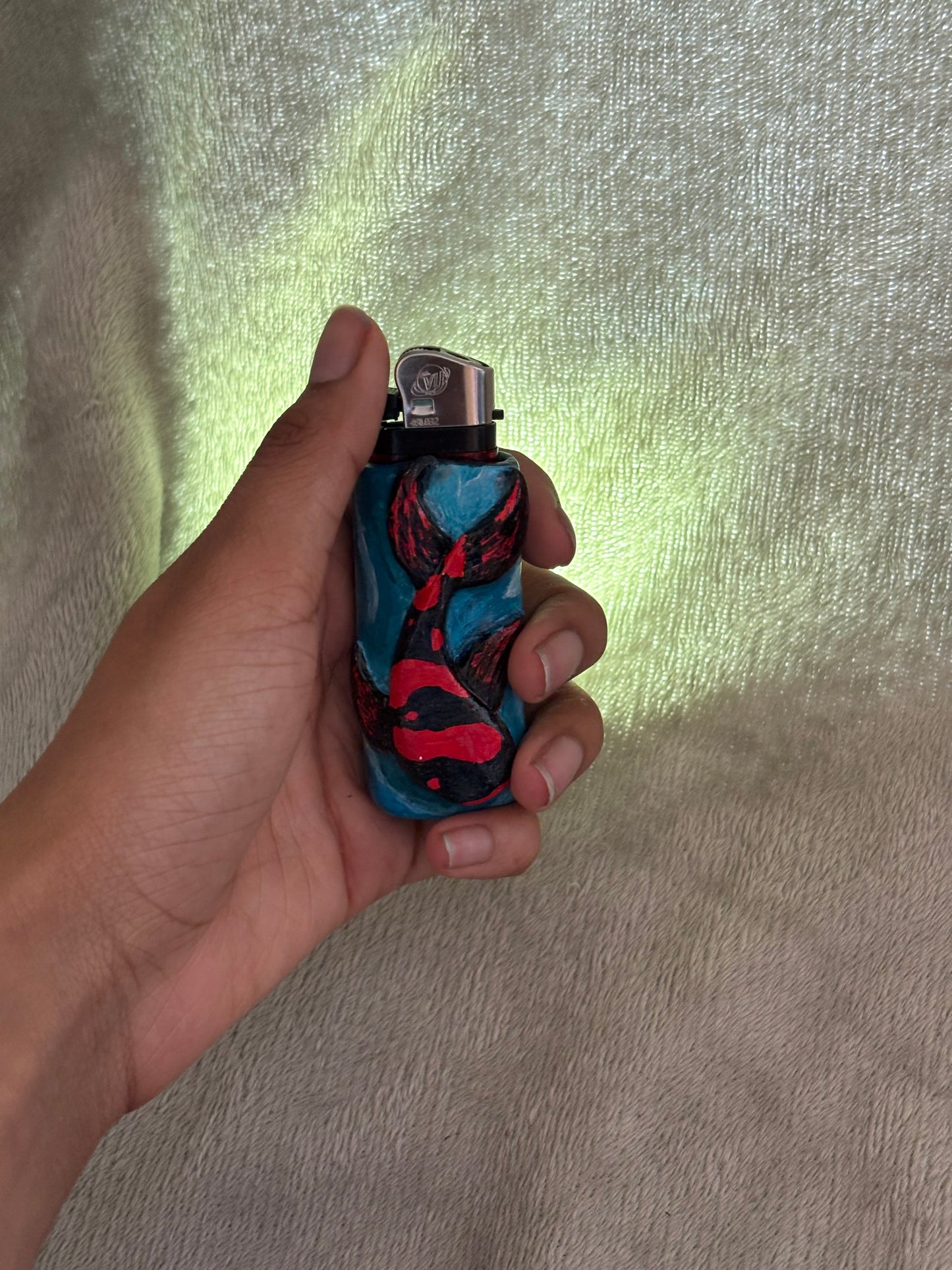 Lighter Case (Yin & Yang Fishes)