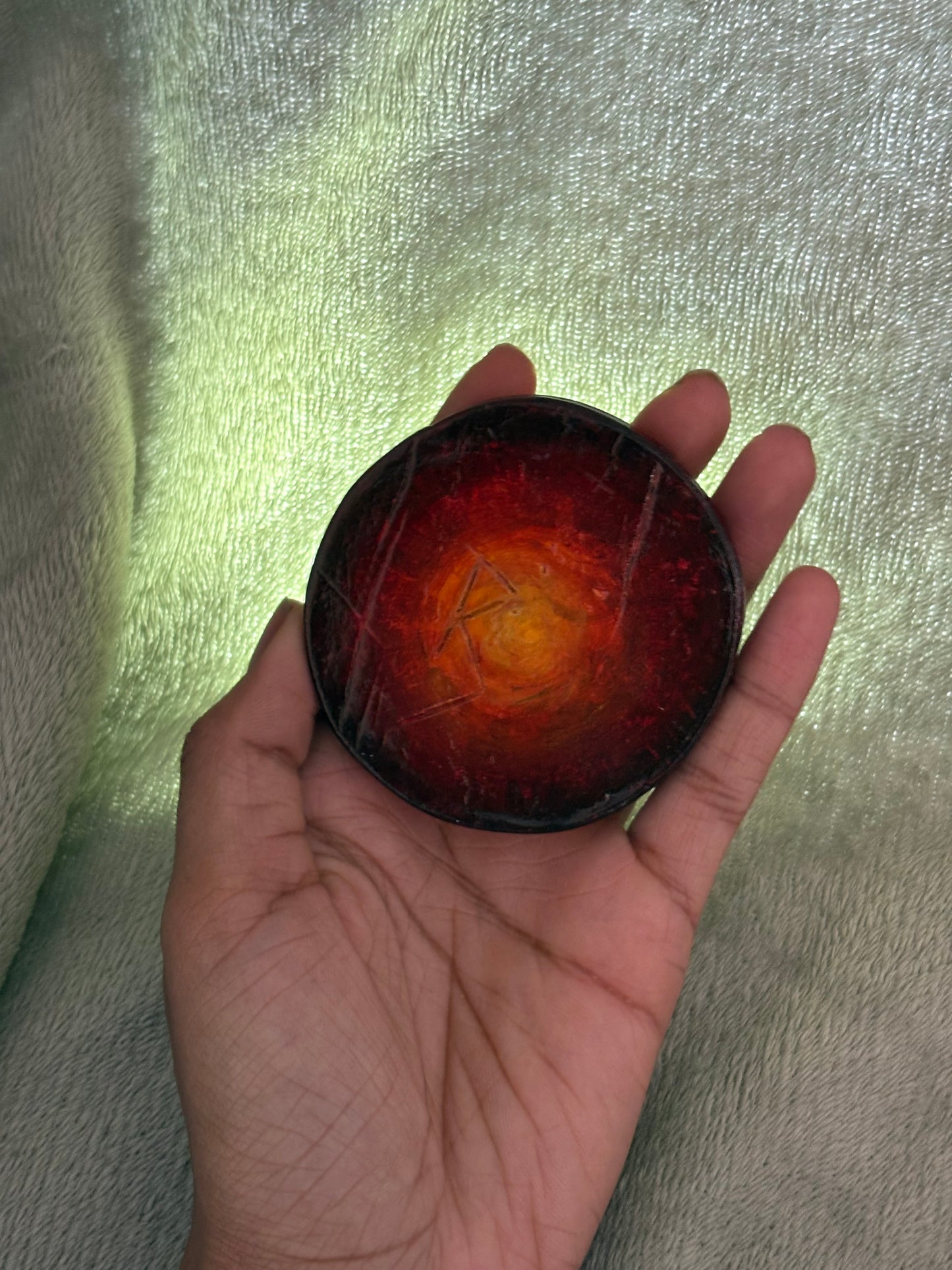 Incense Stand (Spiral Sun)