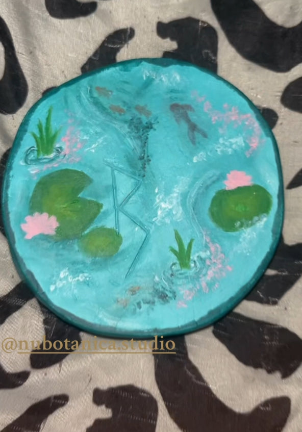 Swimming Tiger Ashtray